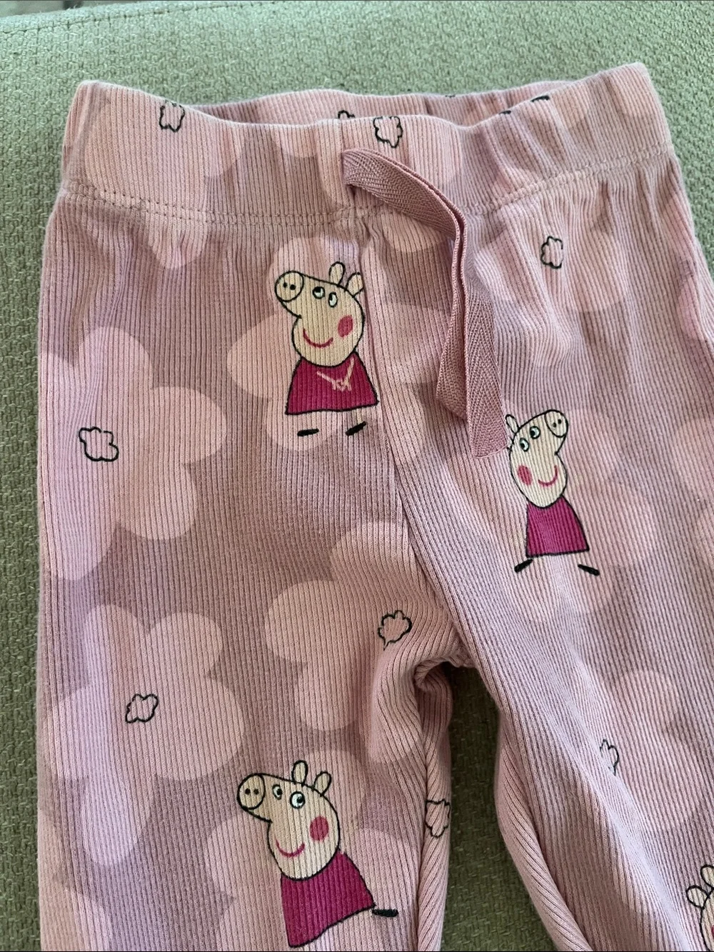 Zara Peppa Pig Mauve Pink Sweat Set Size 5